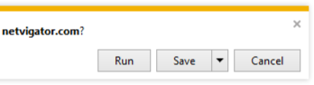 2. Select “Run”