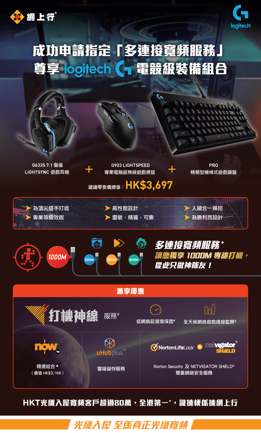 Logitech禮品優惠組合